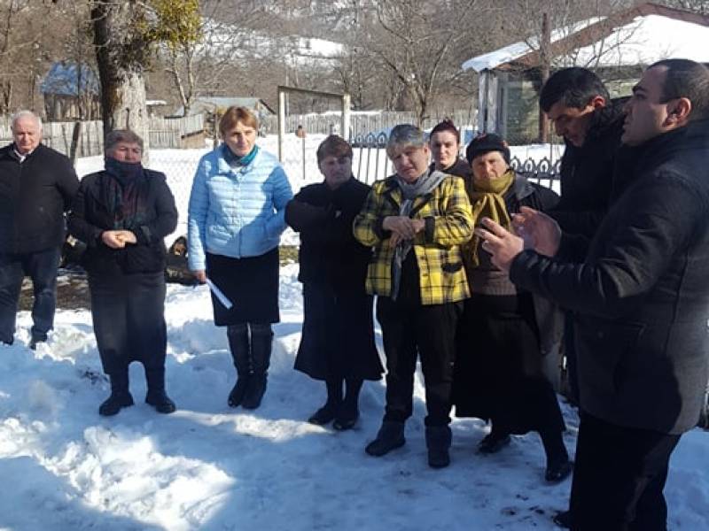 ,,სოფლის მხარდაჭერის პროგრამის" ფარგლებში შესარჩევ პროექტებთან დაკავშირებით...